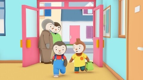 T'choupi à l'école sur France 5