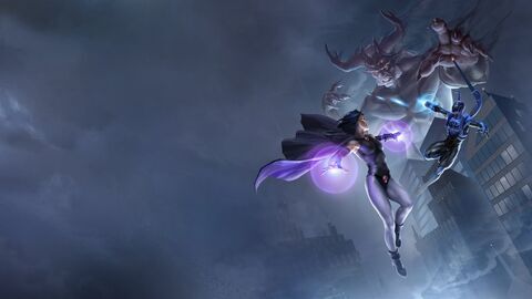 La ligue des justiciers vs. Teen titans