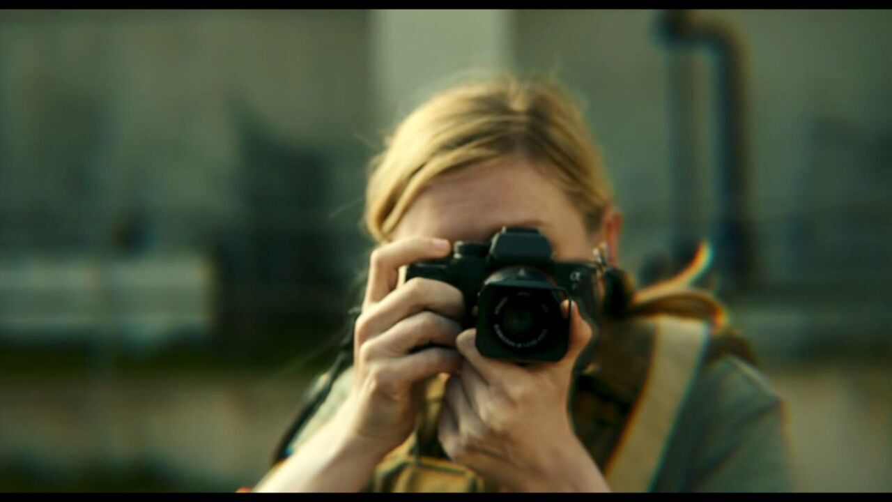 En première ligne, le reporter au cinéma
