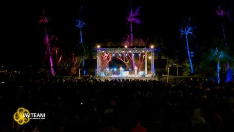 Vaiteani en concert à Tahiti