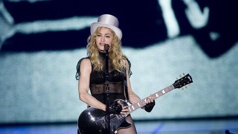 In France with Madonna