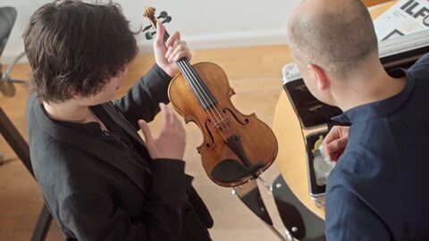 Cordes sensibles - Daniel Lozakovich et son stradivarius